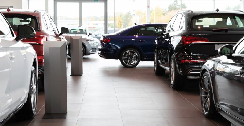 Car Showroom Flooring